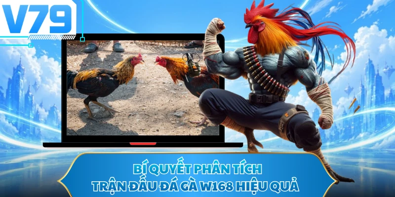 Bí quyết phân tích trận đấu đá gà W168 hiệu quả 