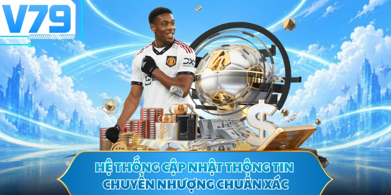 Hệ thống cập nhật thông tin chuyển nhượng chuẩn xác