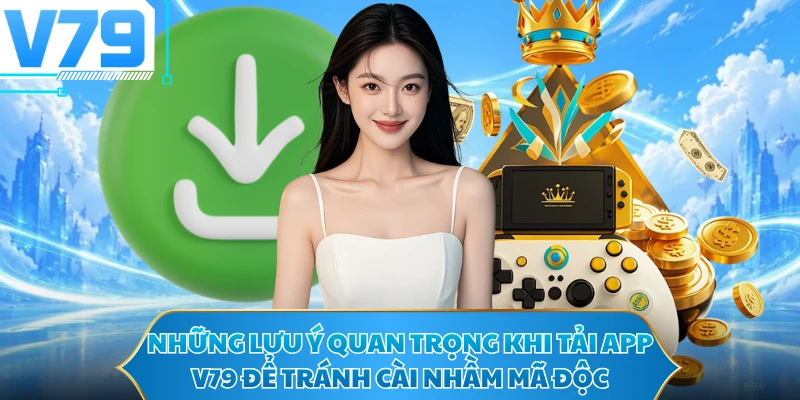 Những lưu ý quan trọng khi tải app V79 để tránh cài nhầm mã độc
