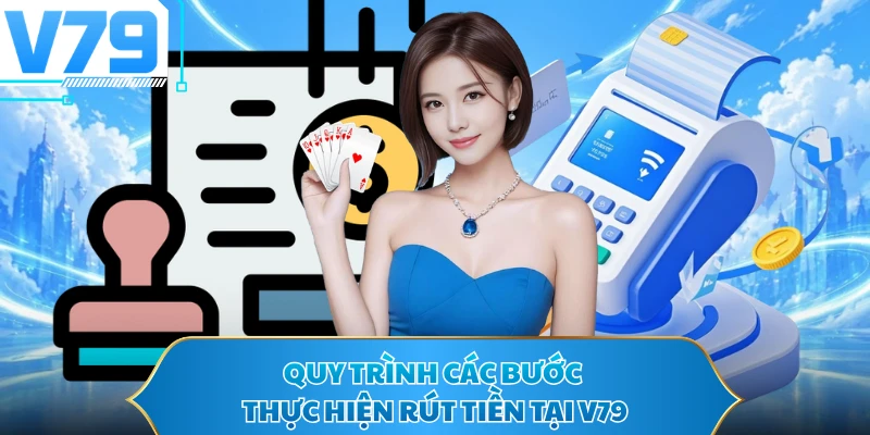 Quy trình các bước thực hiện rút tiền tại V79