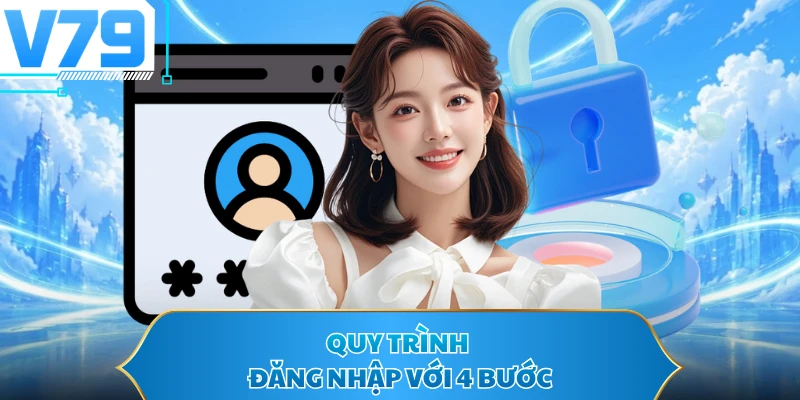 Quy trình đăng nhập với 4 bước