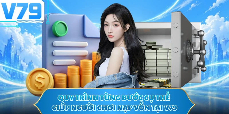 Quy trình từng bước cụ thể giúp người chơi nạp vốn tại V79
