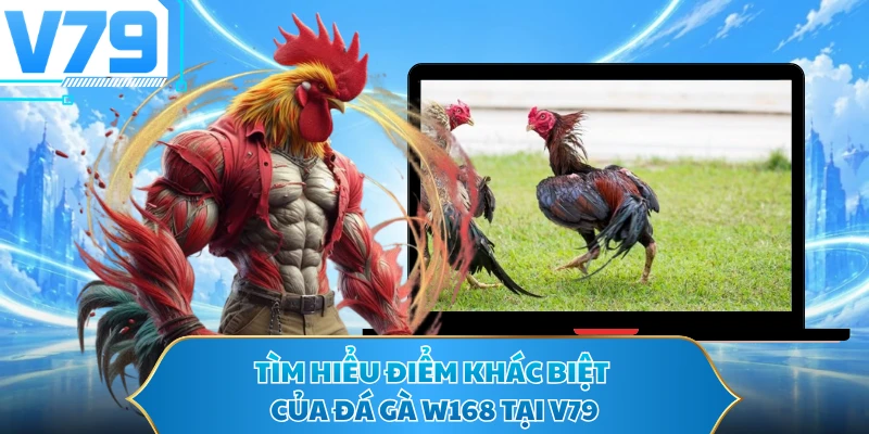Tìm hiểu điểm khác biệt của đá gà W168 tại V79