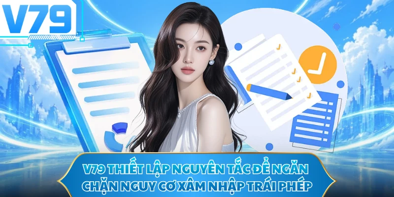 V79 thiết lập nguyên tắc để ngăn chặn nguy cơ xâm nhập trái phép